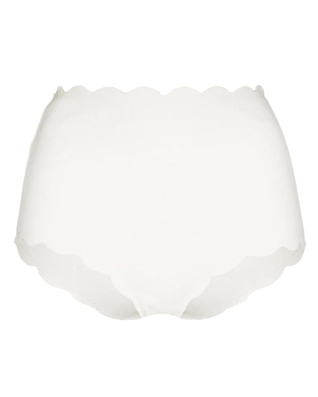 Marysia Swim White Santa Monica Bikini Bottoms