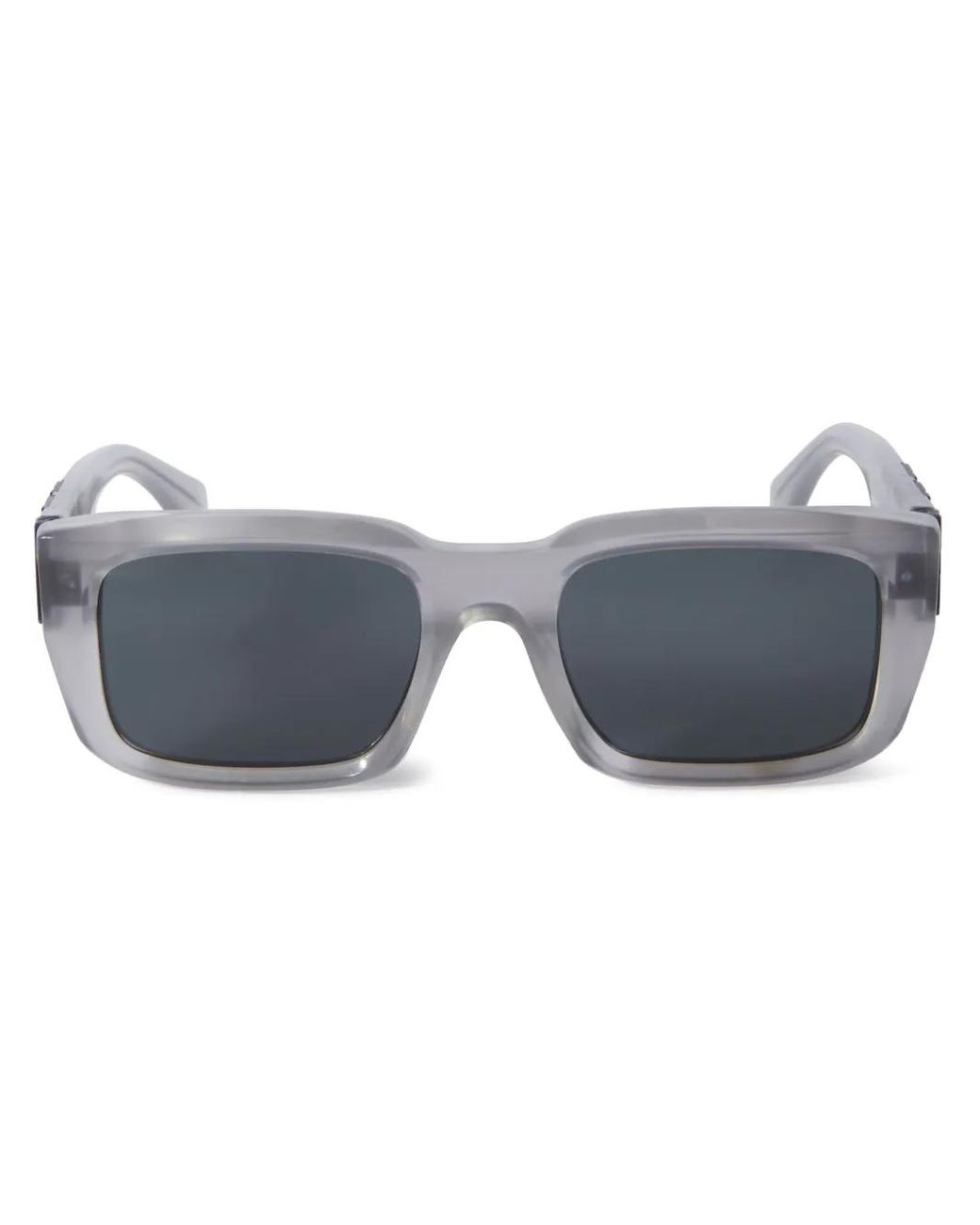 Off-White c/o Virgil Abloh Gray Hays Square-Frame Sunglasses for men