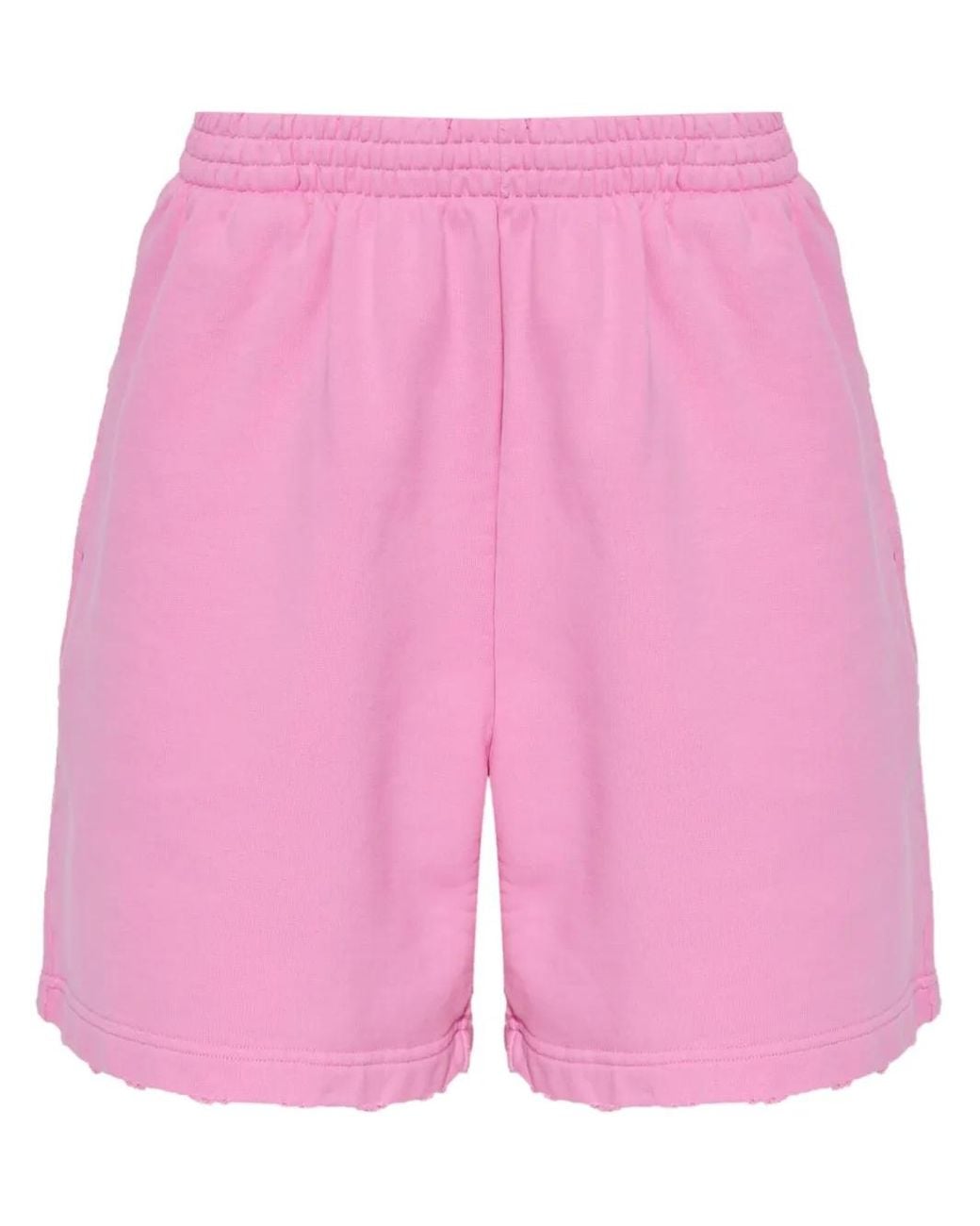 Balenciaga Pink Cotton Shorts