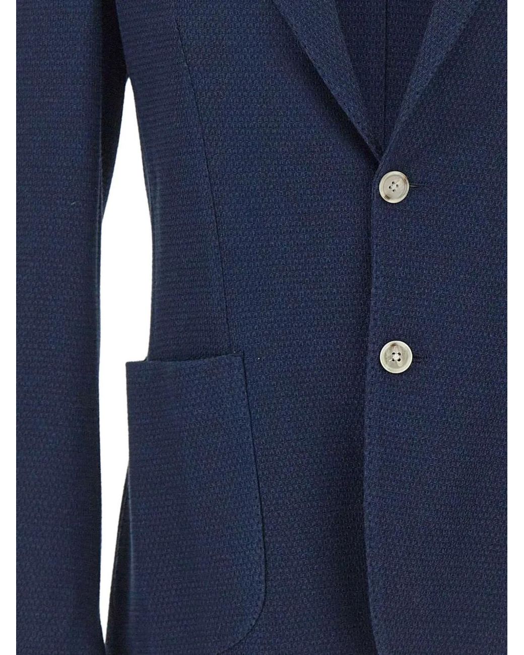 Barba Napoli Blue Jck Active Mono Blazer for men