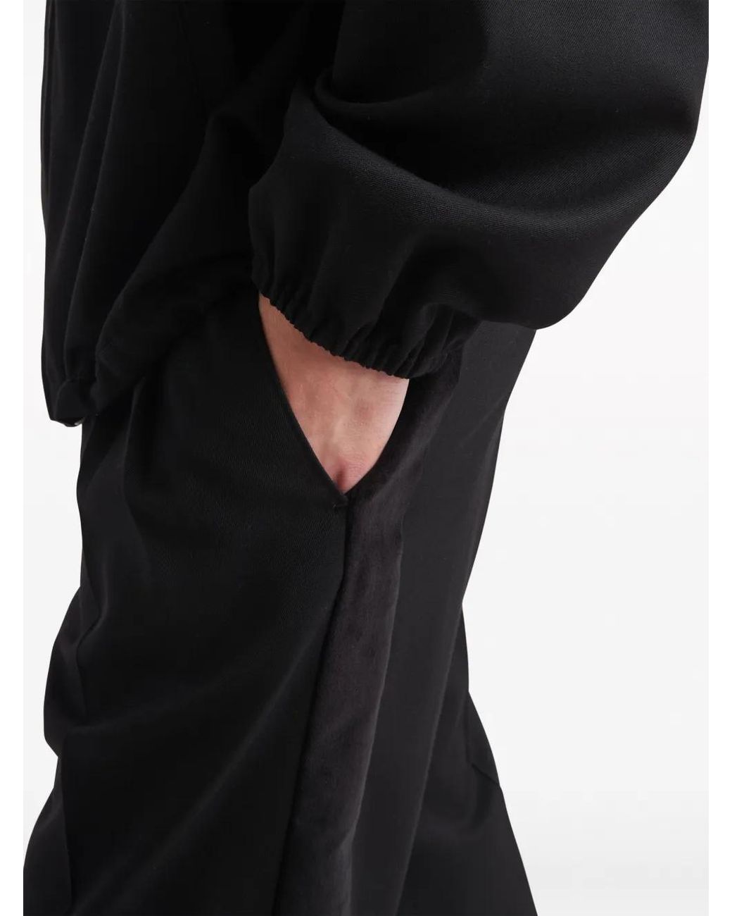 Prada Black Pantalone Wool for men