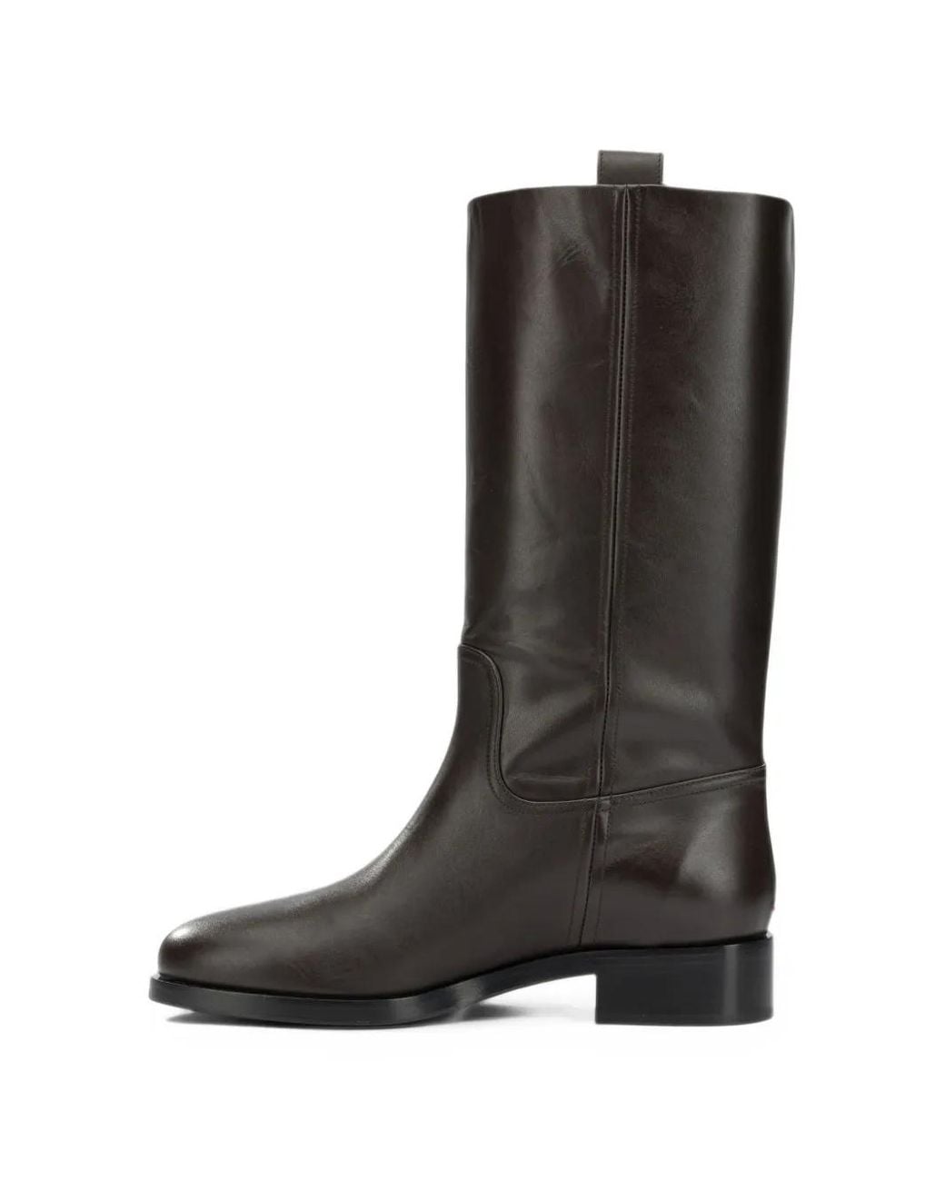 Aeyde Black Bottes Theo
