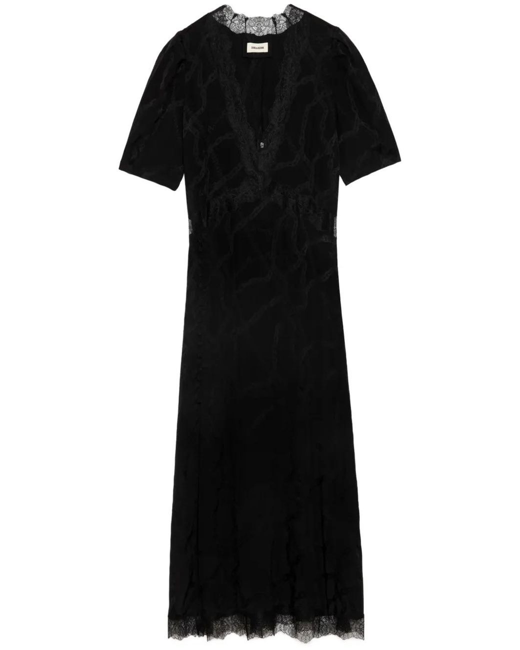 Zadig & Voltaire Redox Dress in Black | Lyst
