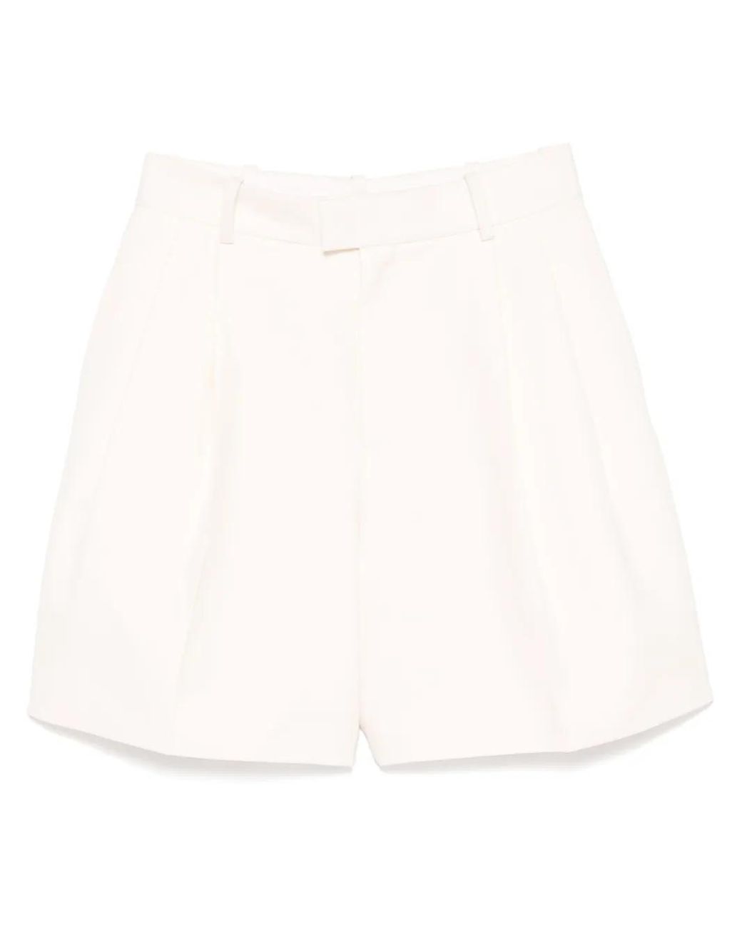 Jil Sander Formele Shorts in het White