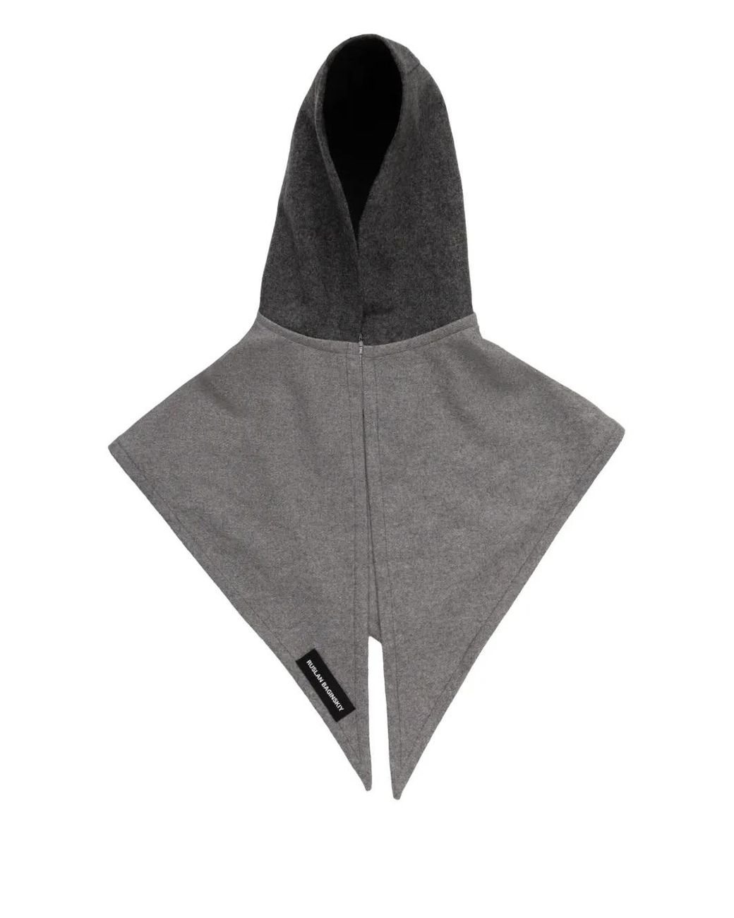 Ruslan Baginskiy Gray Wool Balaclava