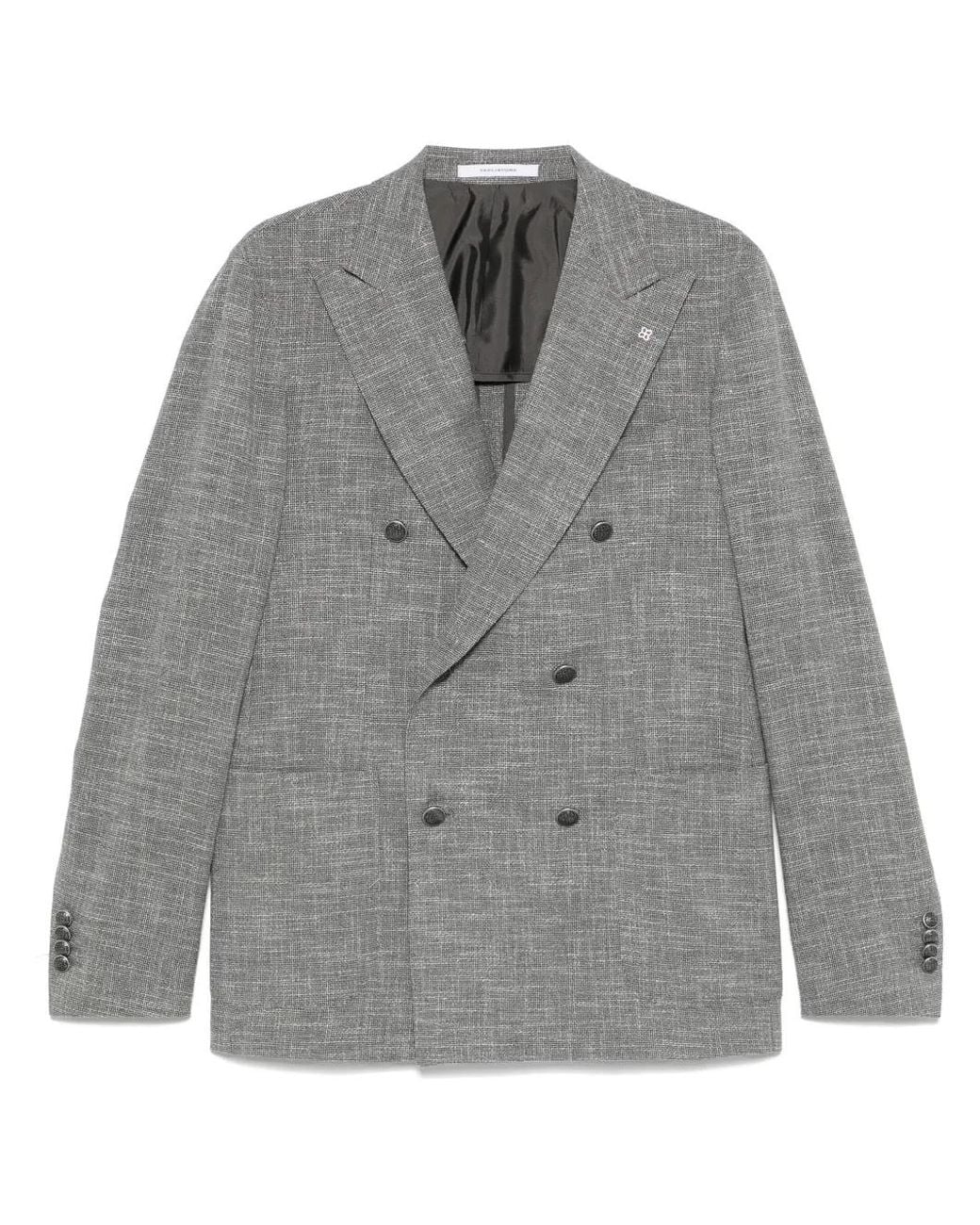 Tagliatore Blazer Met Textuur in het Gray voor heren