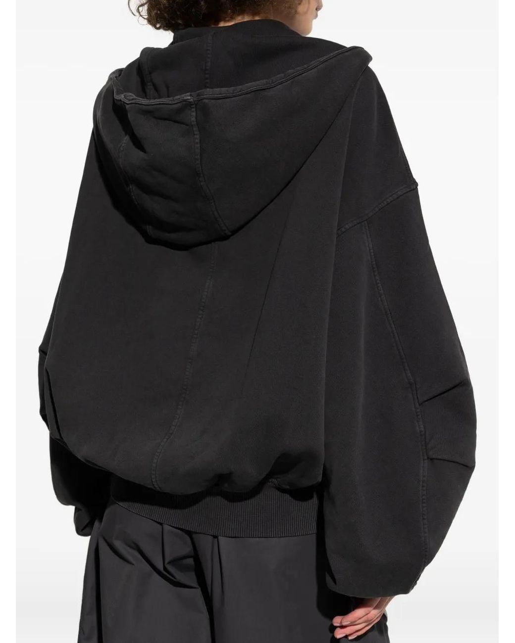 The Attico Black Sweatshirt