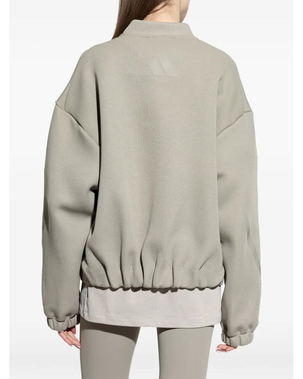 Adidas White X Entire Studios Z.N.E. Jacke Mit Reißverschluss