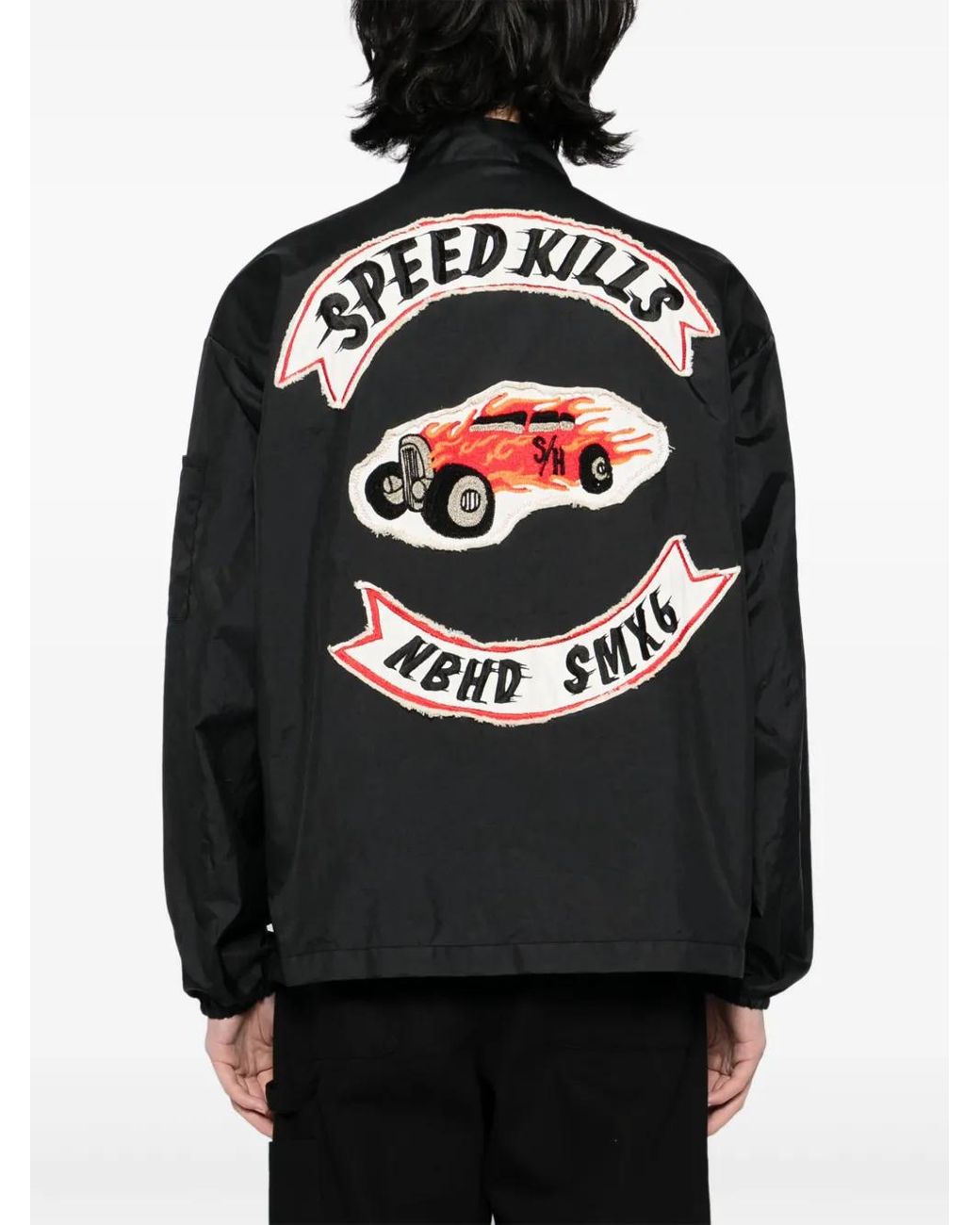 SAINT Mxxxxxx Black Badges Zip-Up Jacket for men