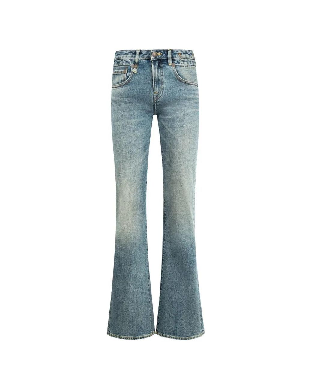 R13 Blue Boy Flare Jeans
