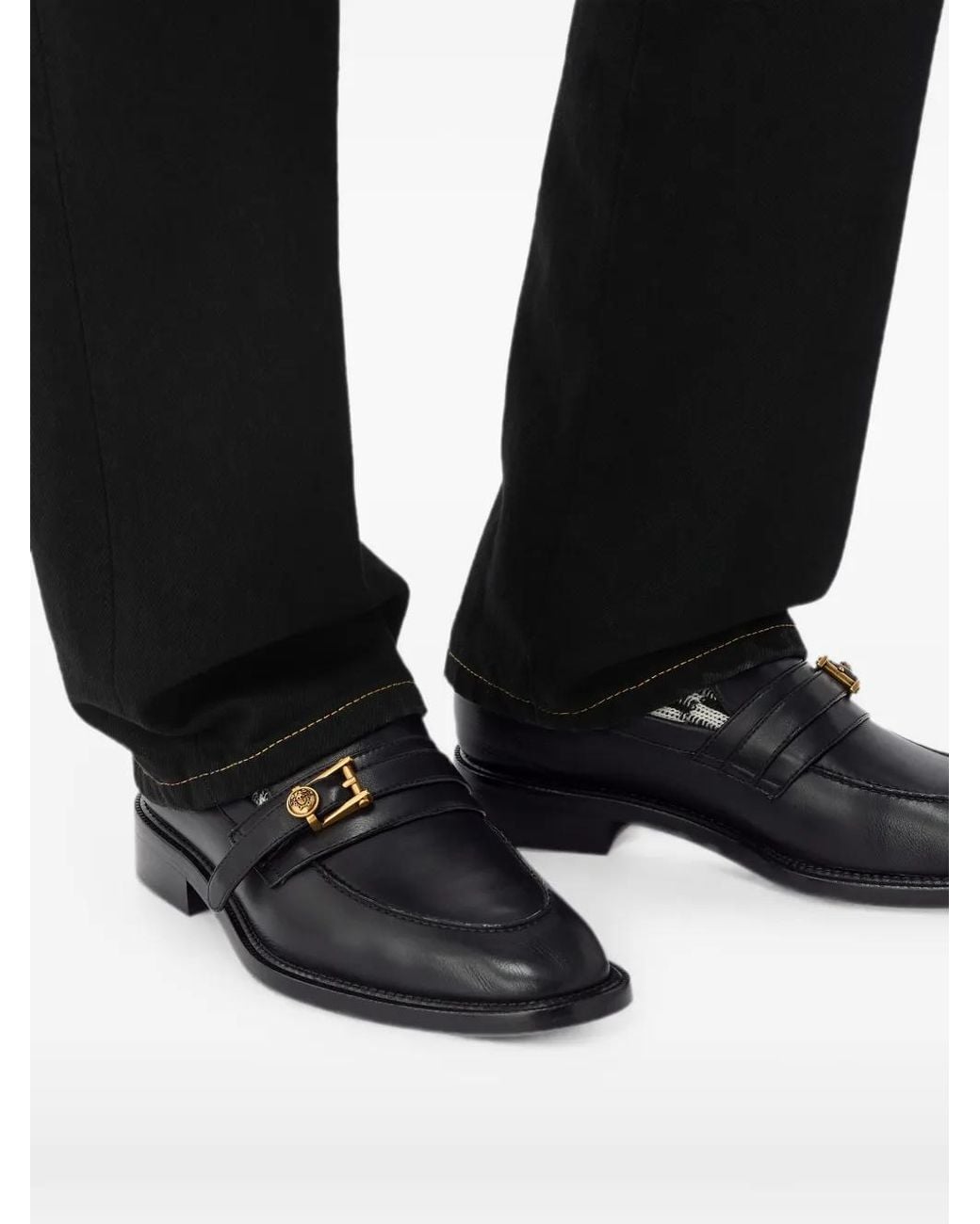 Versace Primo Loafer in Black für Herren