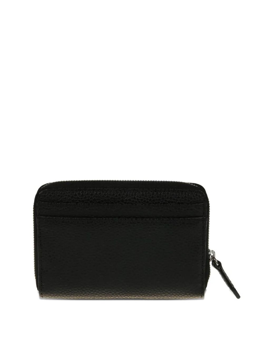 Lancel Black Zip Leather Wallet
