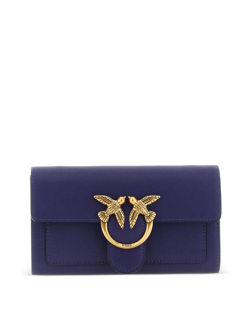 Pinko Blue Love Bag One Wallet