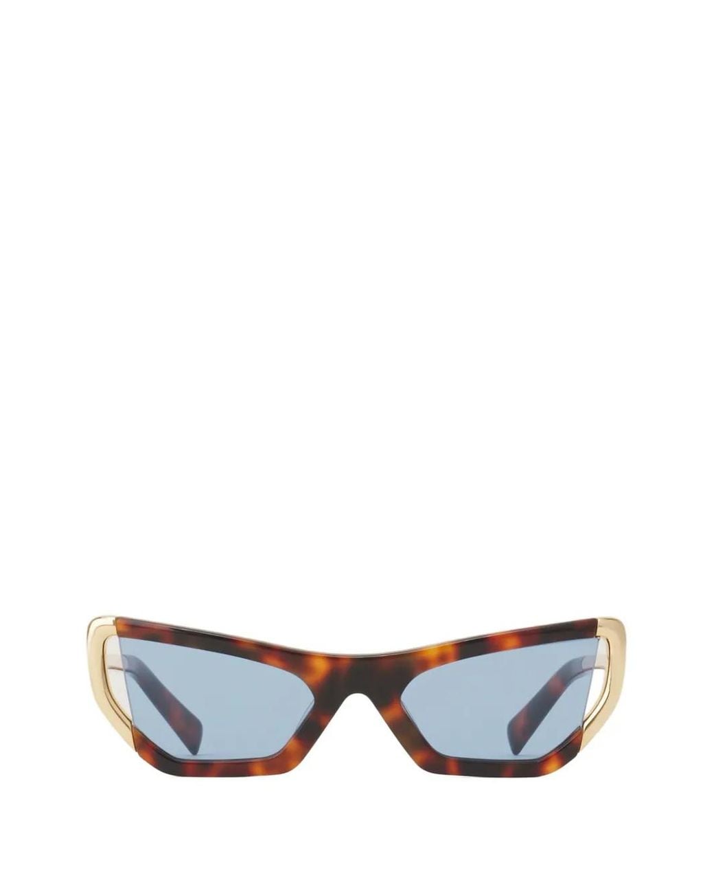 Lanvin Blue Geometric-Frame Sunglasses for men