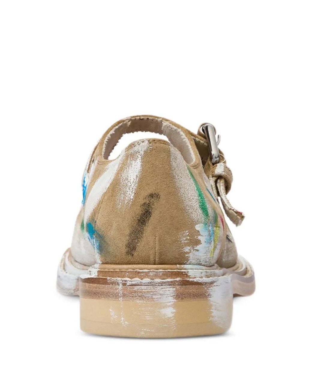 Moschino Multicolor Olivia Suede Mary Jane
