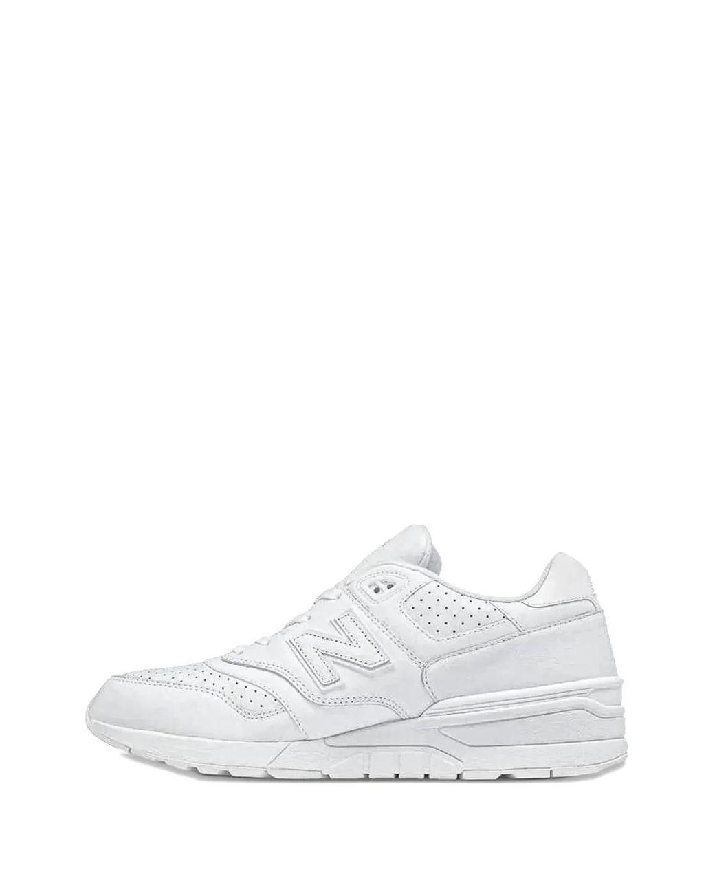 New Balance White 597 for men