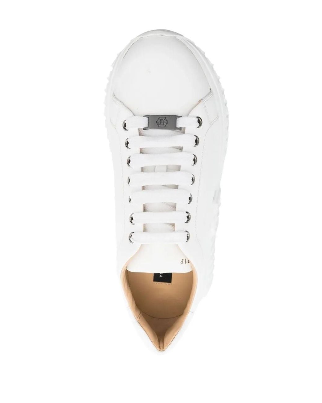 Philipp Plein White Runner Basic Sneakers