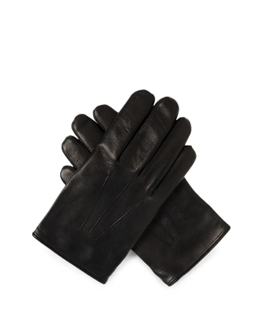 Tom Ford Black Nappa Leather Light Gloves for men