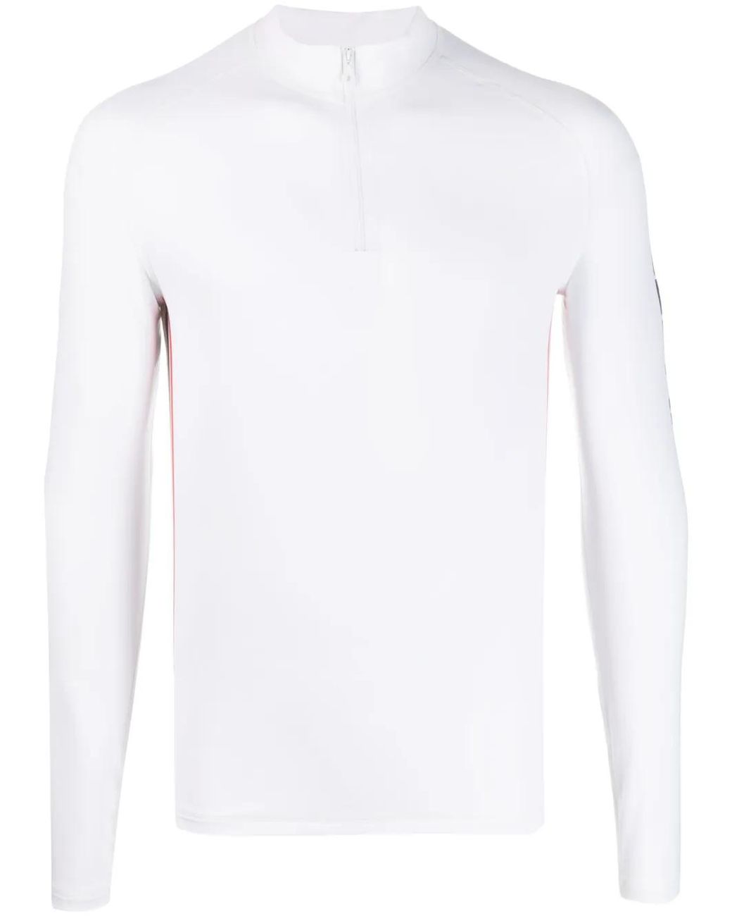Orlebar Brown White Logo-Print Compression Jumper for men