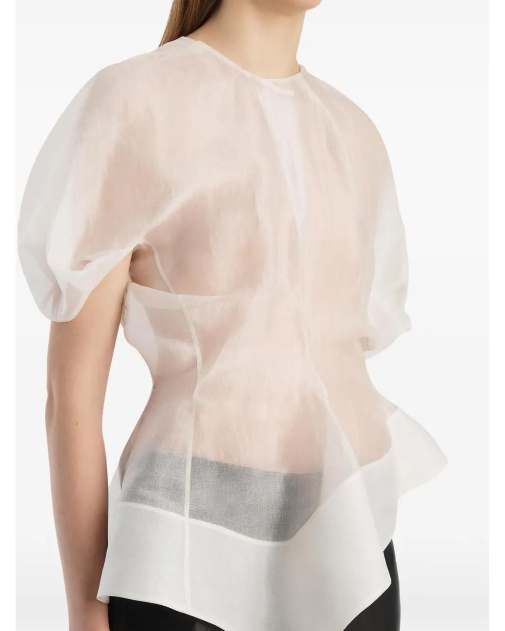 Khaite White Rumi Top