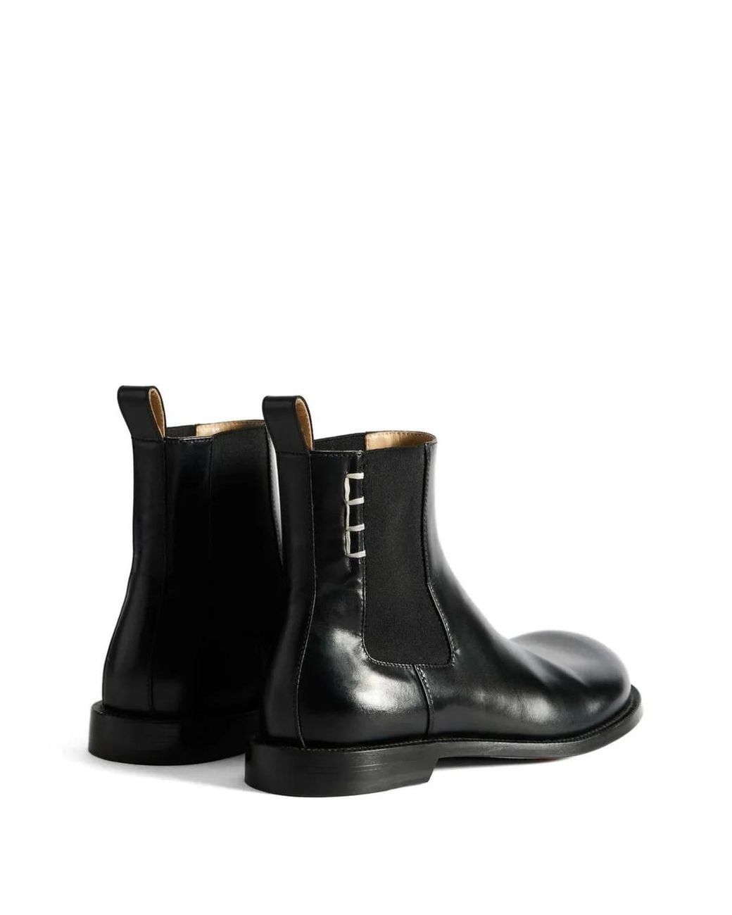 J.W. Anderson Black Leather Chelsea Boots for men