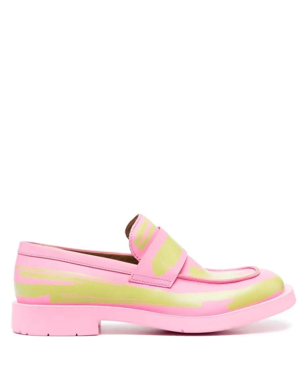 CAMPERLAB Pink Mil 1978 Leather Loafers