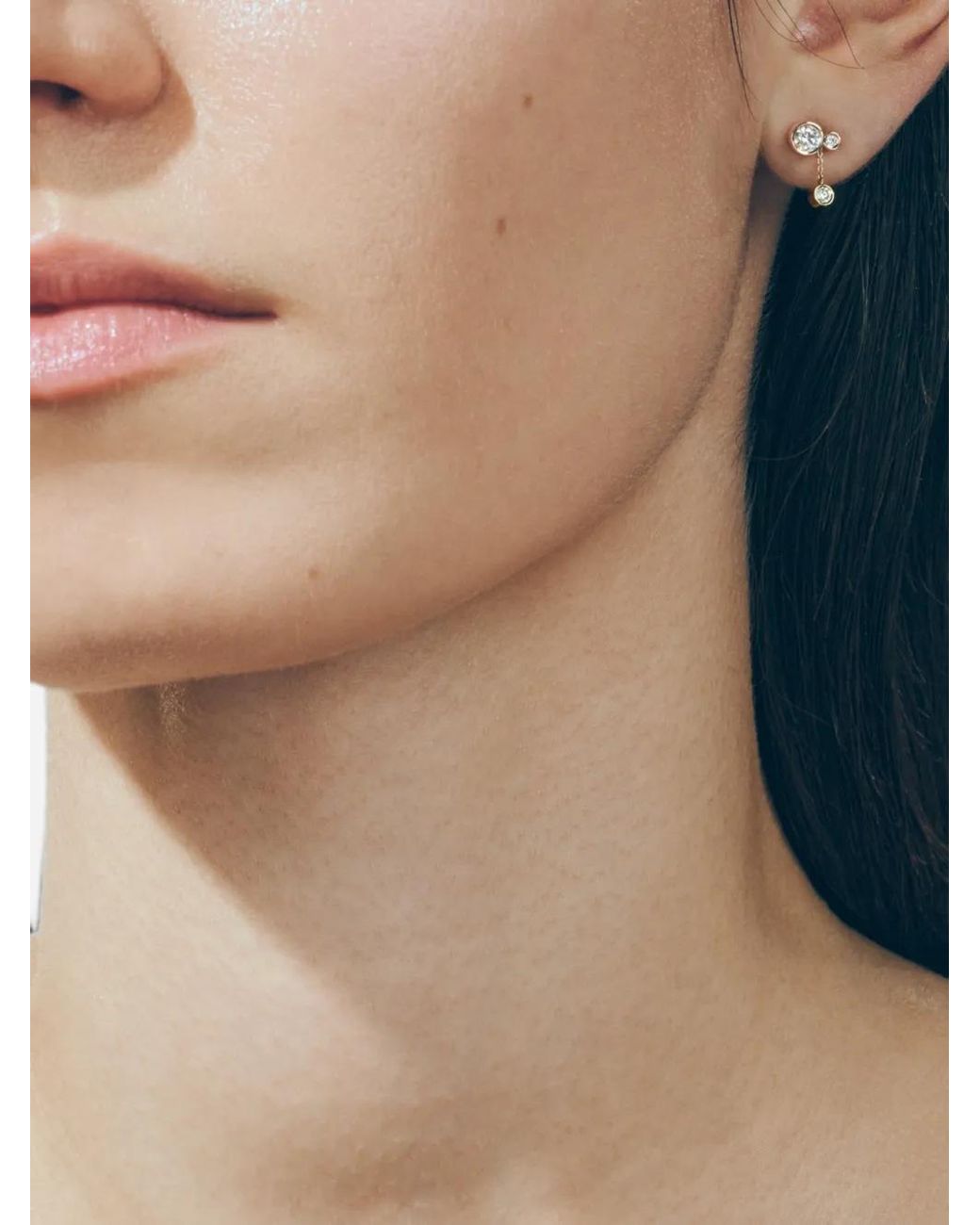 Sophie Bille Brahe Metallic Stella Diamant Earring