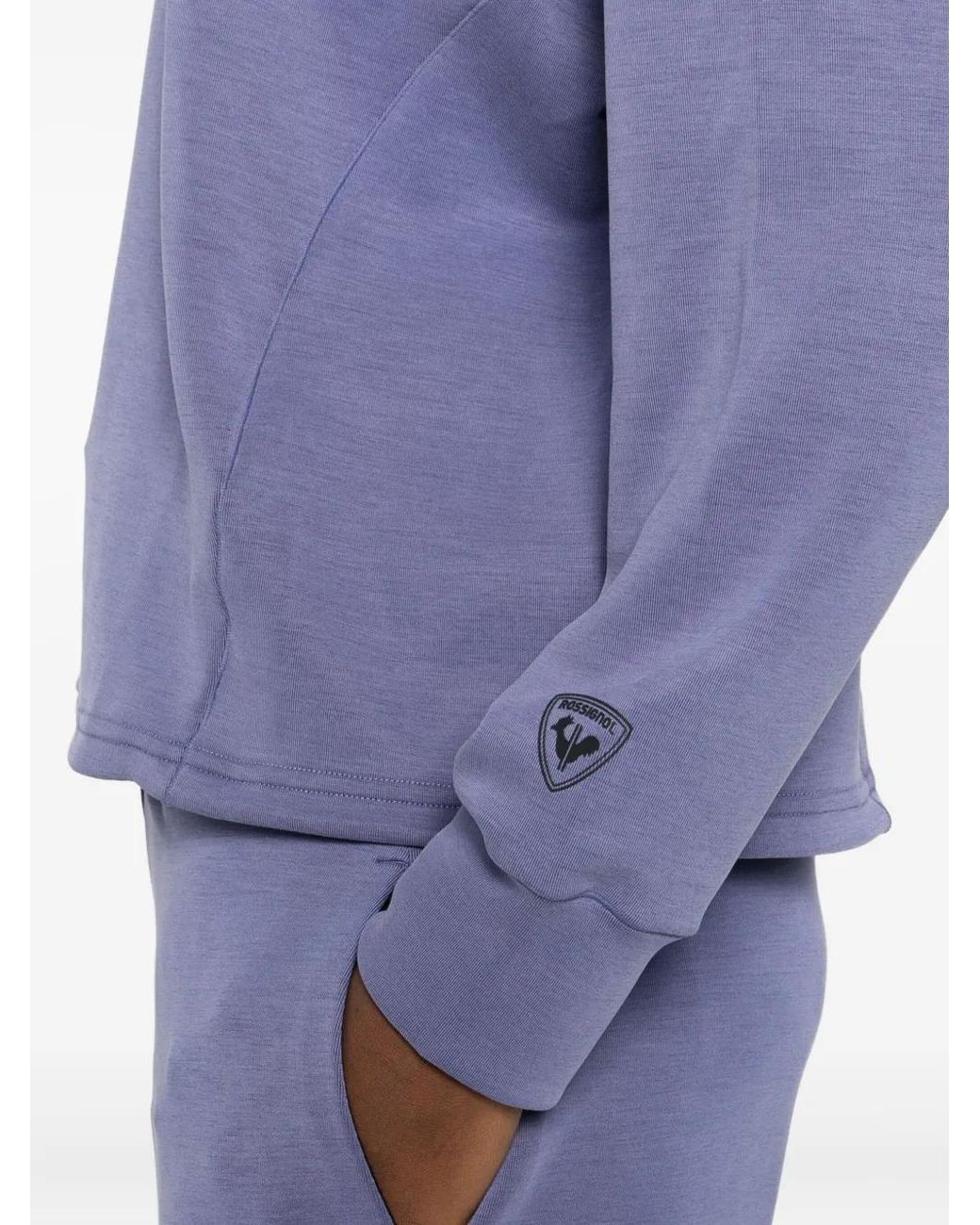 Rossignol Purple Scuba-Jacke Mit Kurzem Reißverschluss