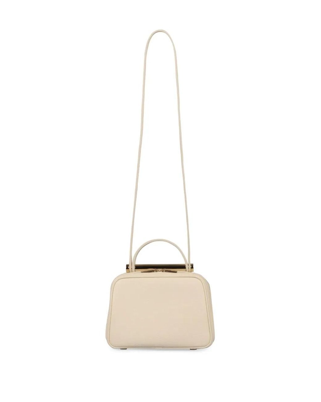 Valextra Natural Leather Handbag