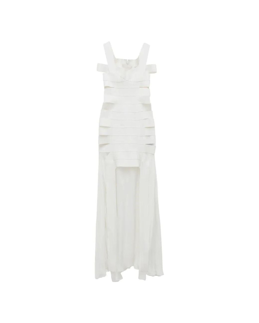 Jonathan Simkhai White Callaway Knit Maxi Dress