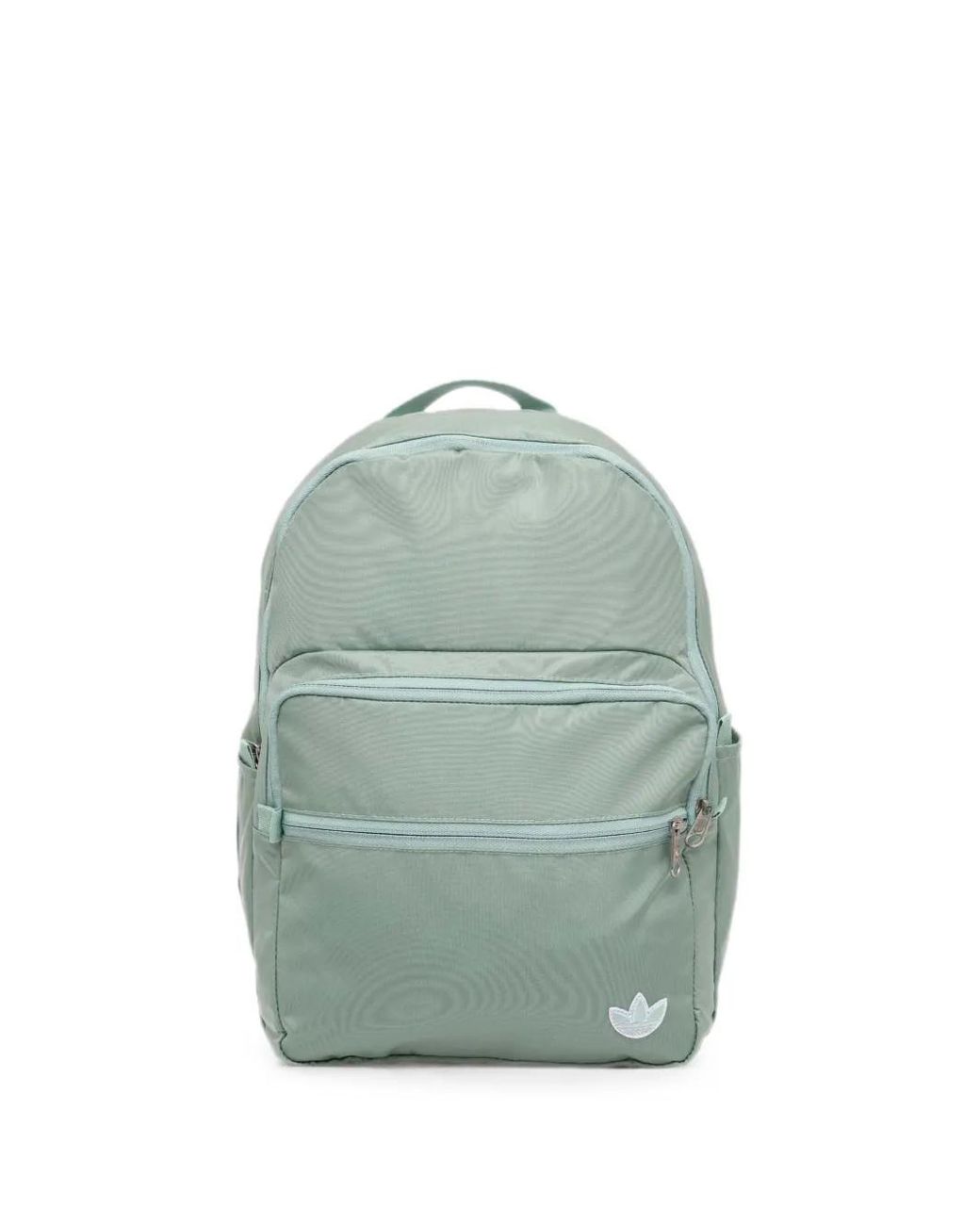 Adidas Blue Logo-Embroidered Zip-Fastening Backpack