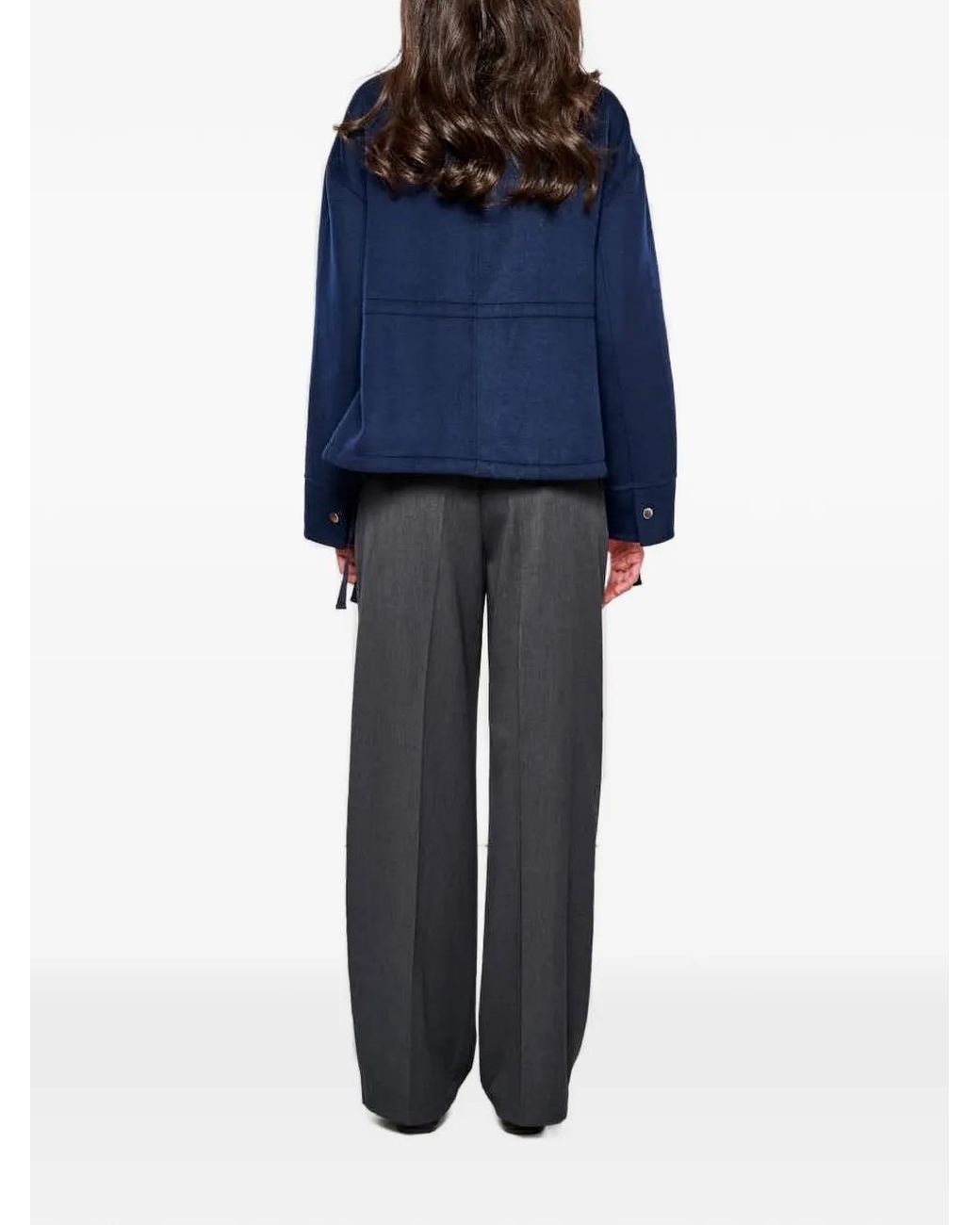 OOF WEAR Blue Button-Up Jacket
