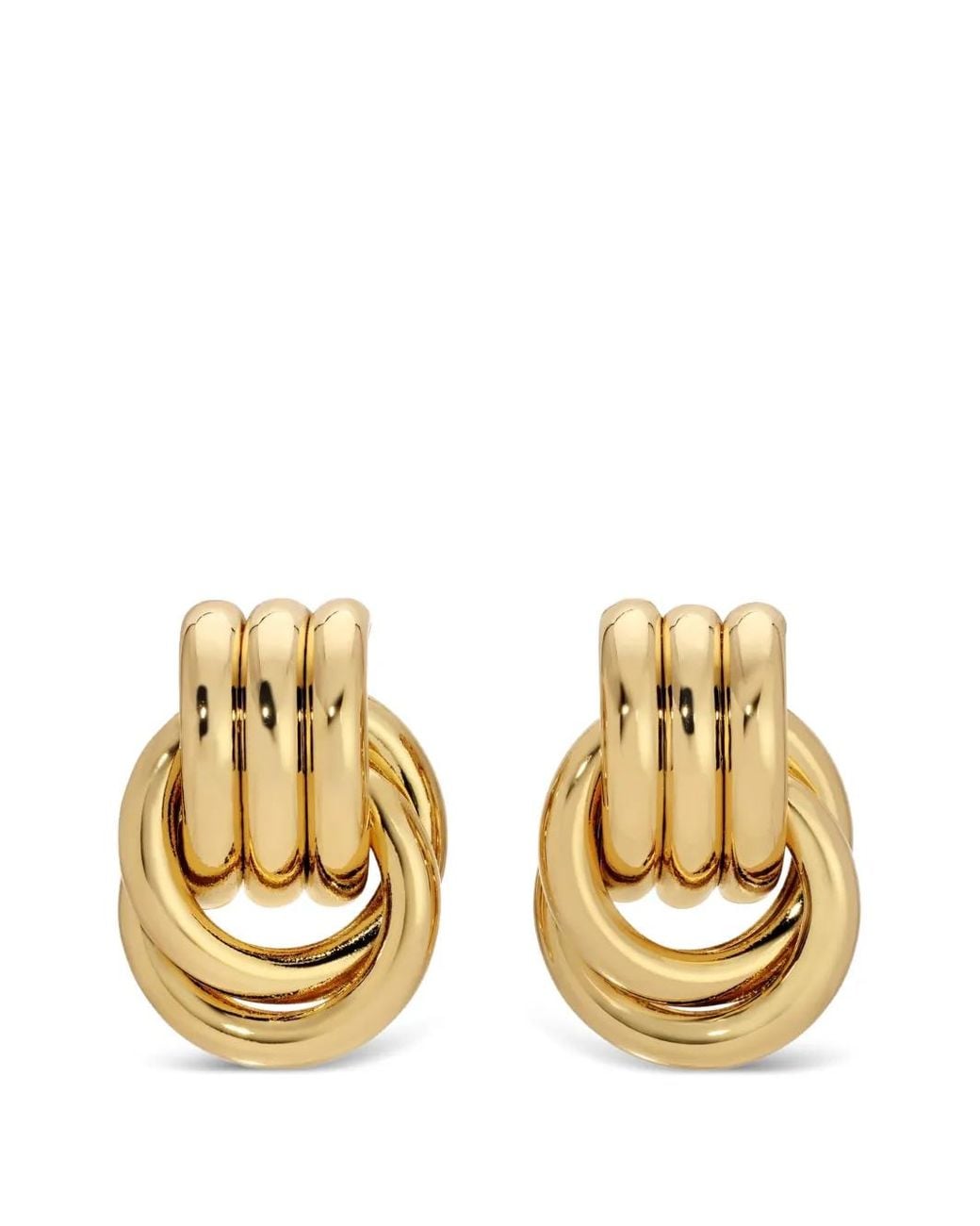 Heaven Mayhem Metallic Baby Knot Earrings