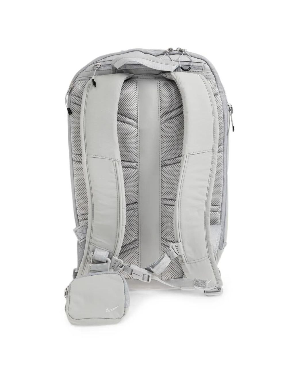 Nike Gray Sac À Dos À Logo Brodé