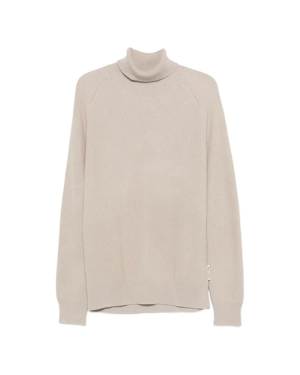 Marc O' Polo White Roll-Neck Knitted Sweater for men