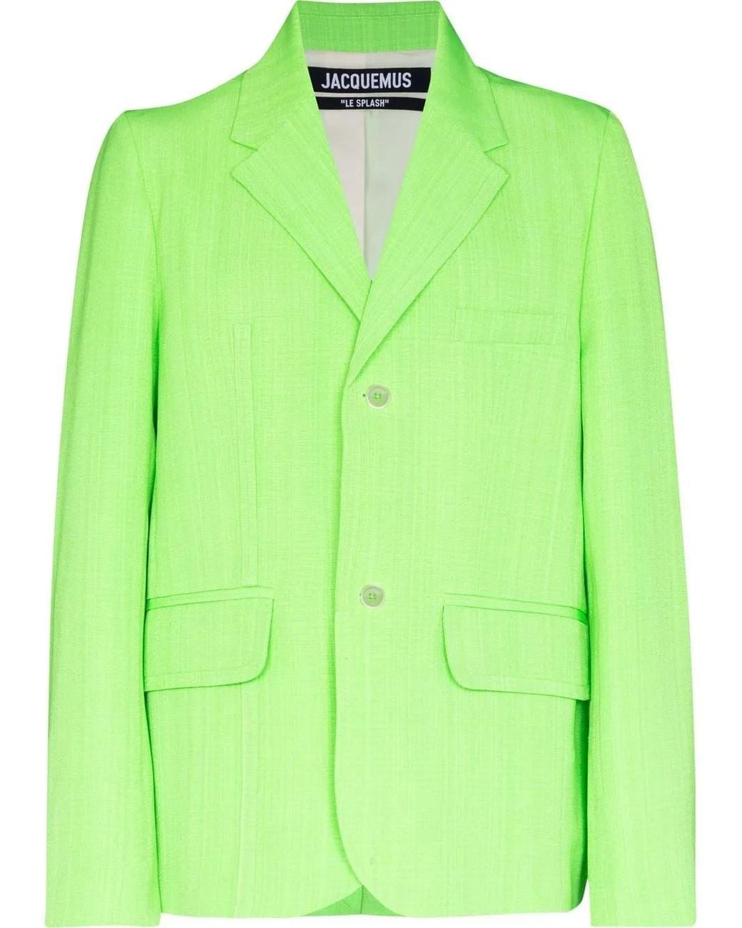 Jacquemus Green Bacio Viscose Jacket for men