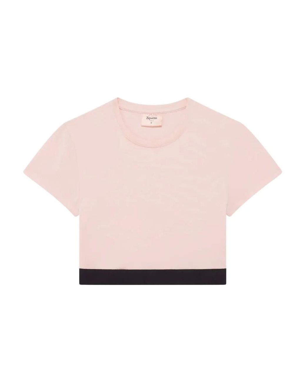 Repetto Pink Contrast Panel Performance T-Shirt