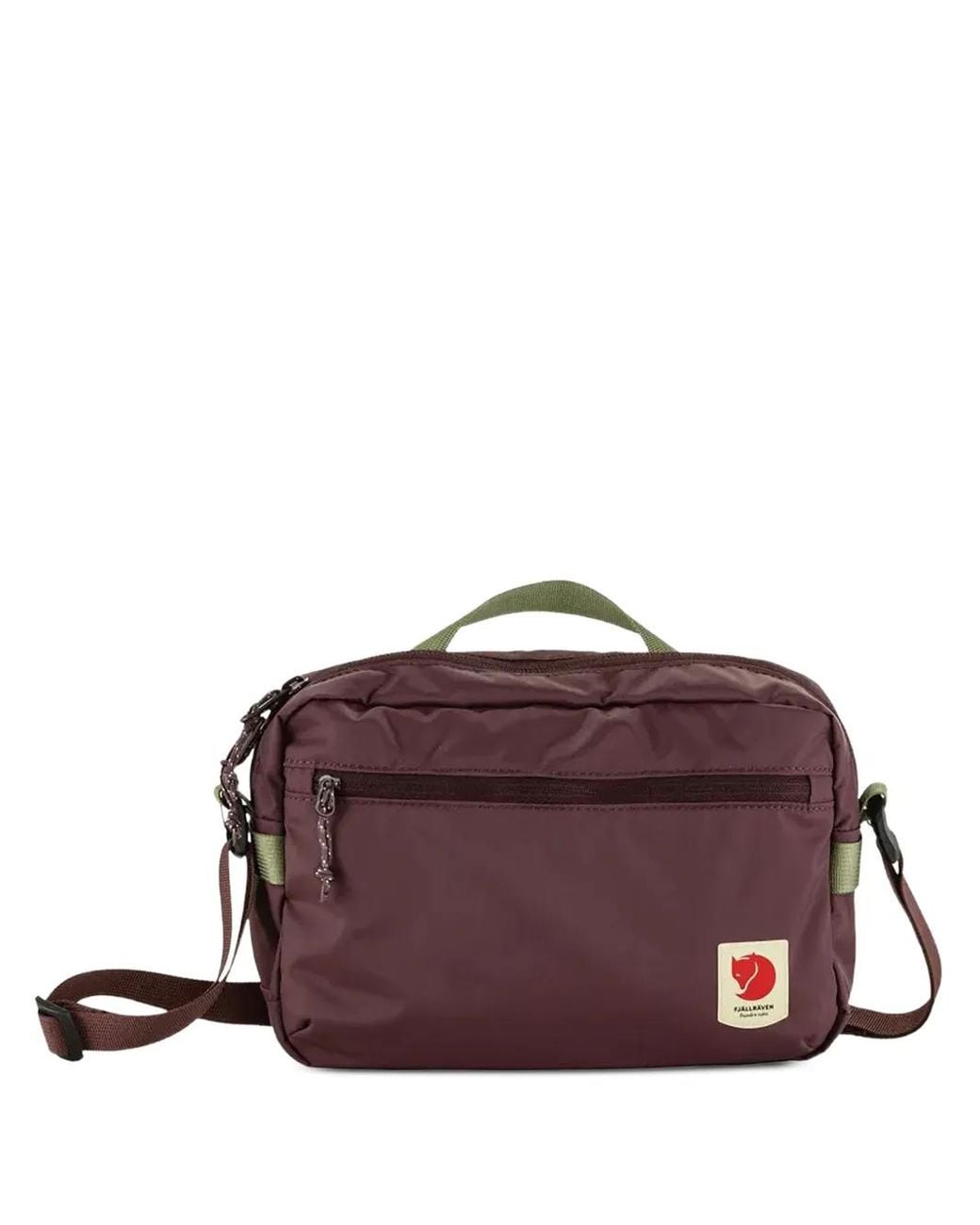 Fjallraven Brown Logo-Patch Zip-Fastening Belt Bag