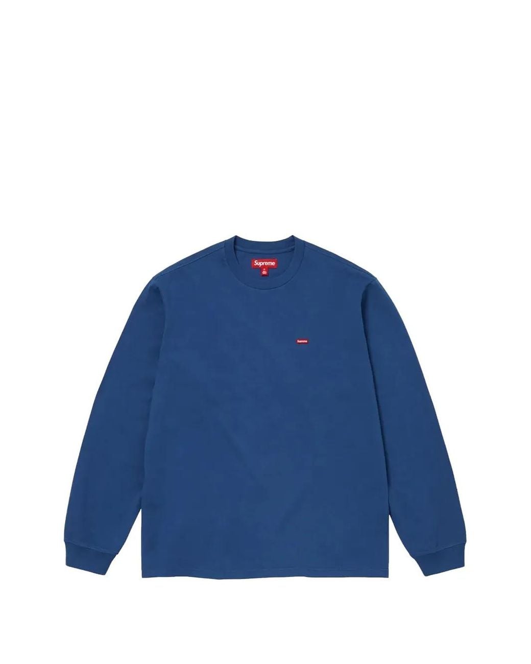Supreme Blue Box Long-Sleeve Sweater for men