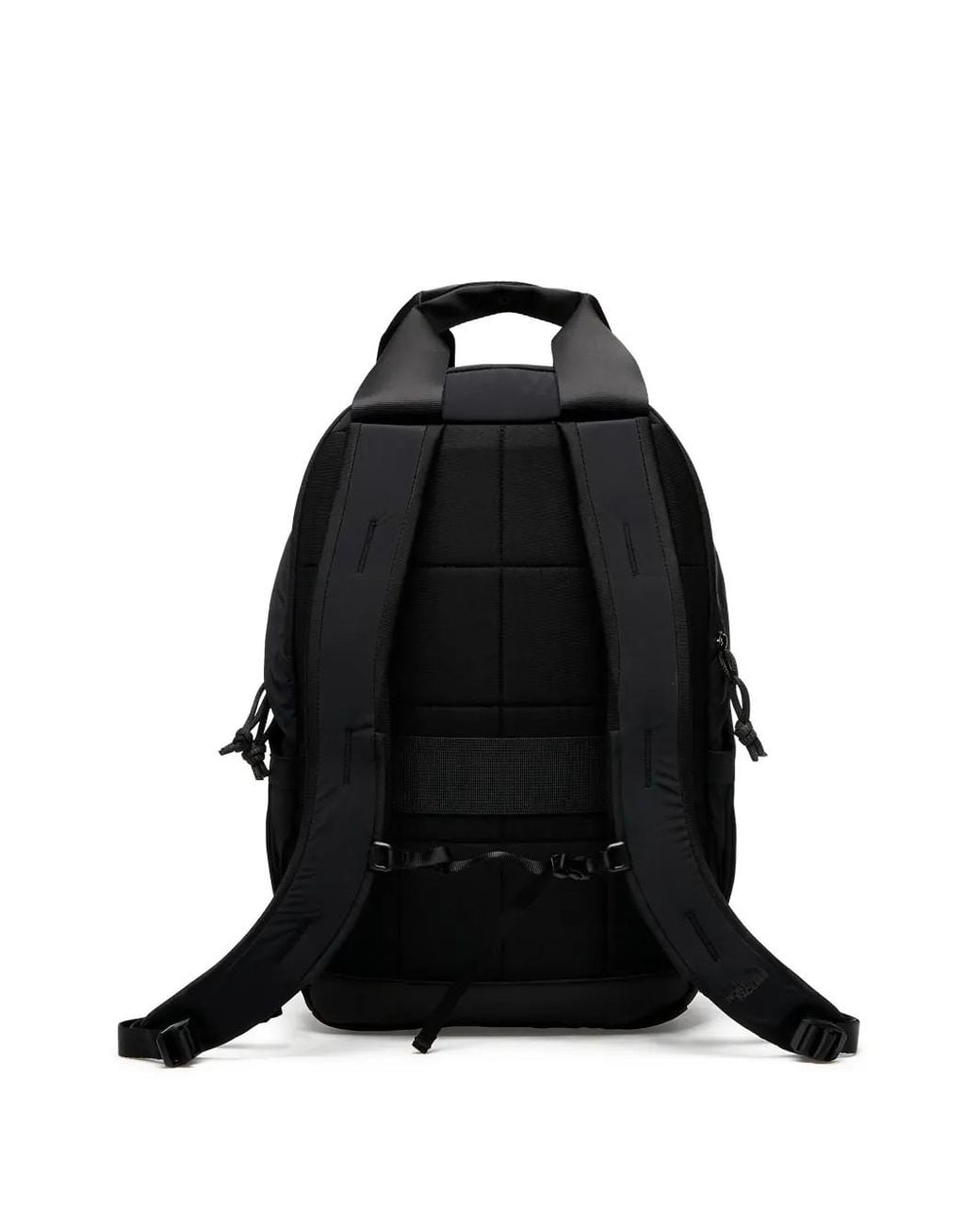 The North Face Black Logo-Patch Backpack