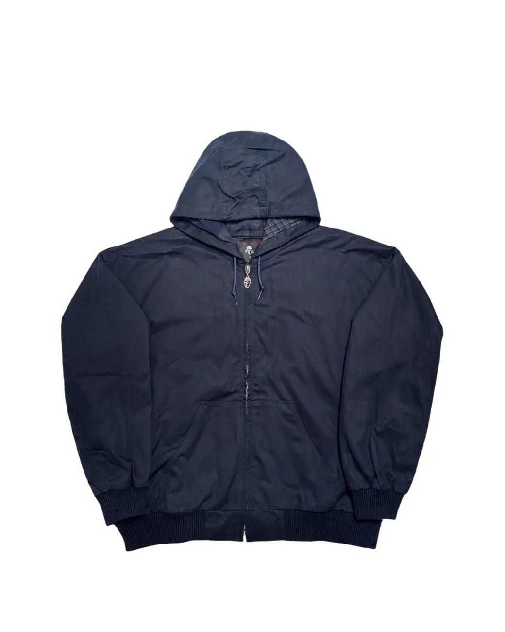 Warren Lotas Blue Shoot Your Local Heroin Dealer Zip-Up Hoodie for men