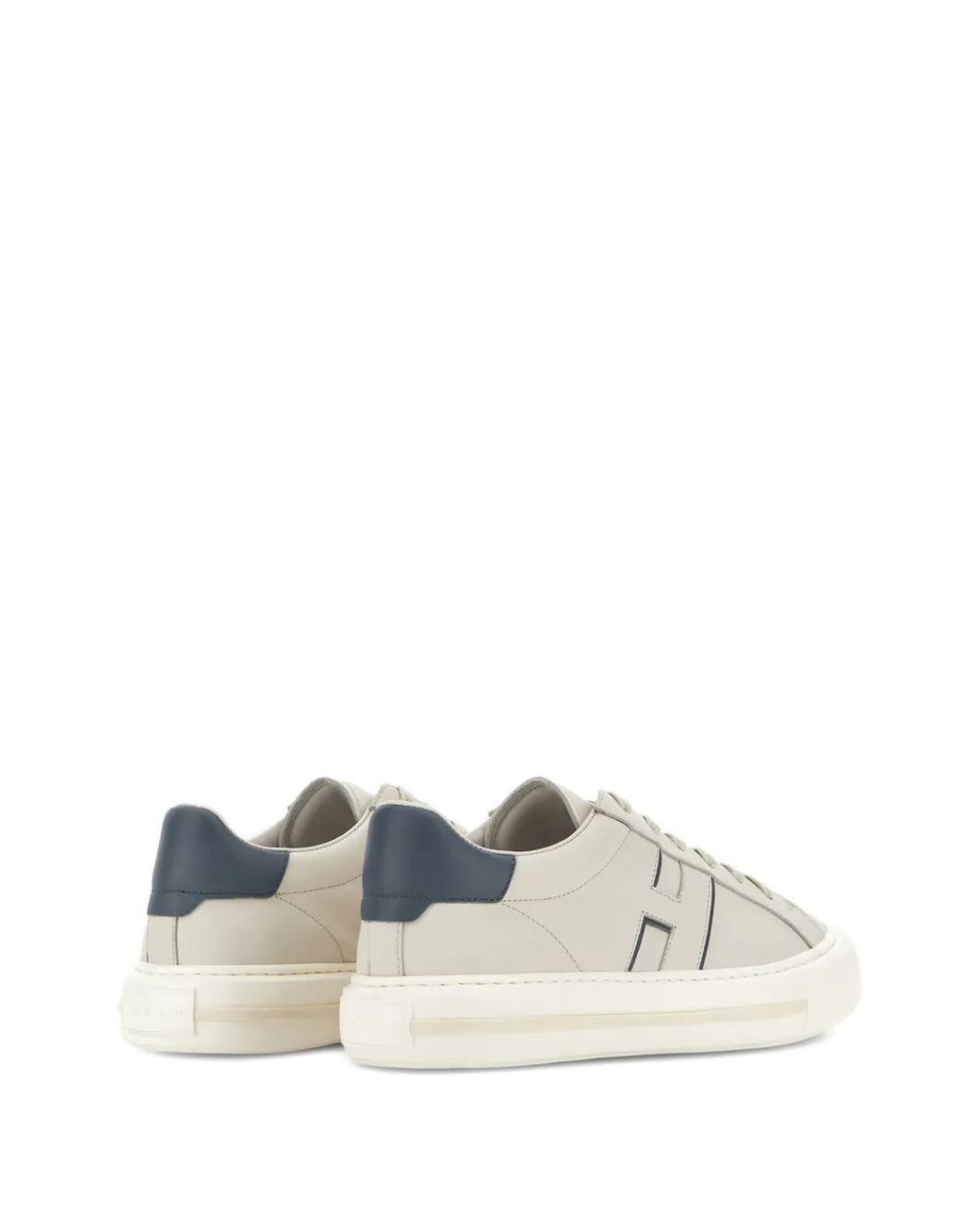 Hogan White Low-Top Sneakers With Silk And Nylon Upper for men