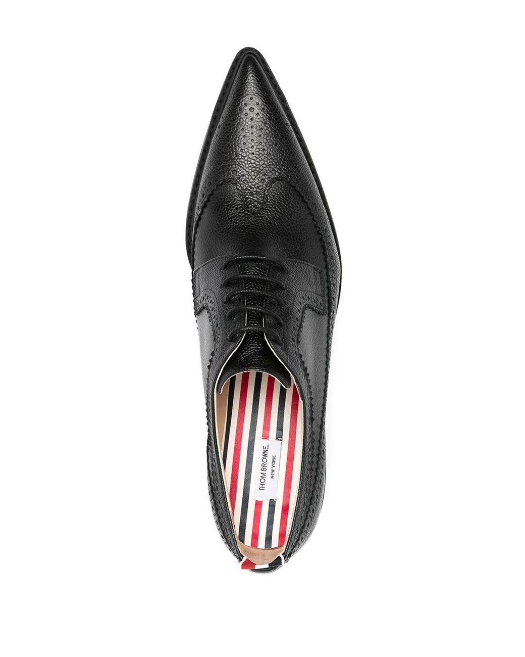 Thom Browne Black Longwing Budapester Mit Absatz