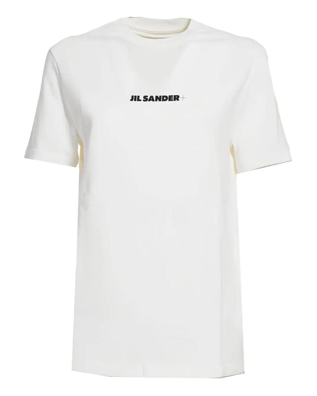Jil Sander White Crew-Neck T-Shirt