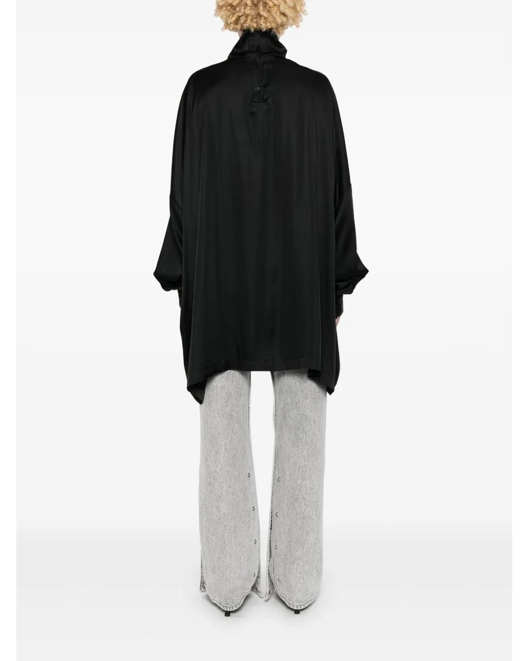 Blusa Tabard Rick Owens de color Black