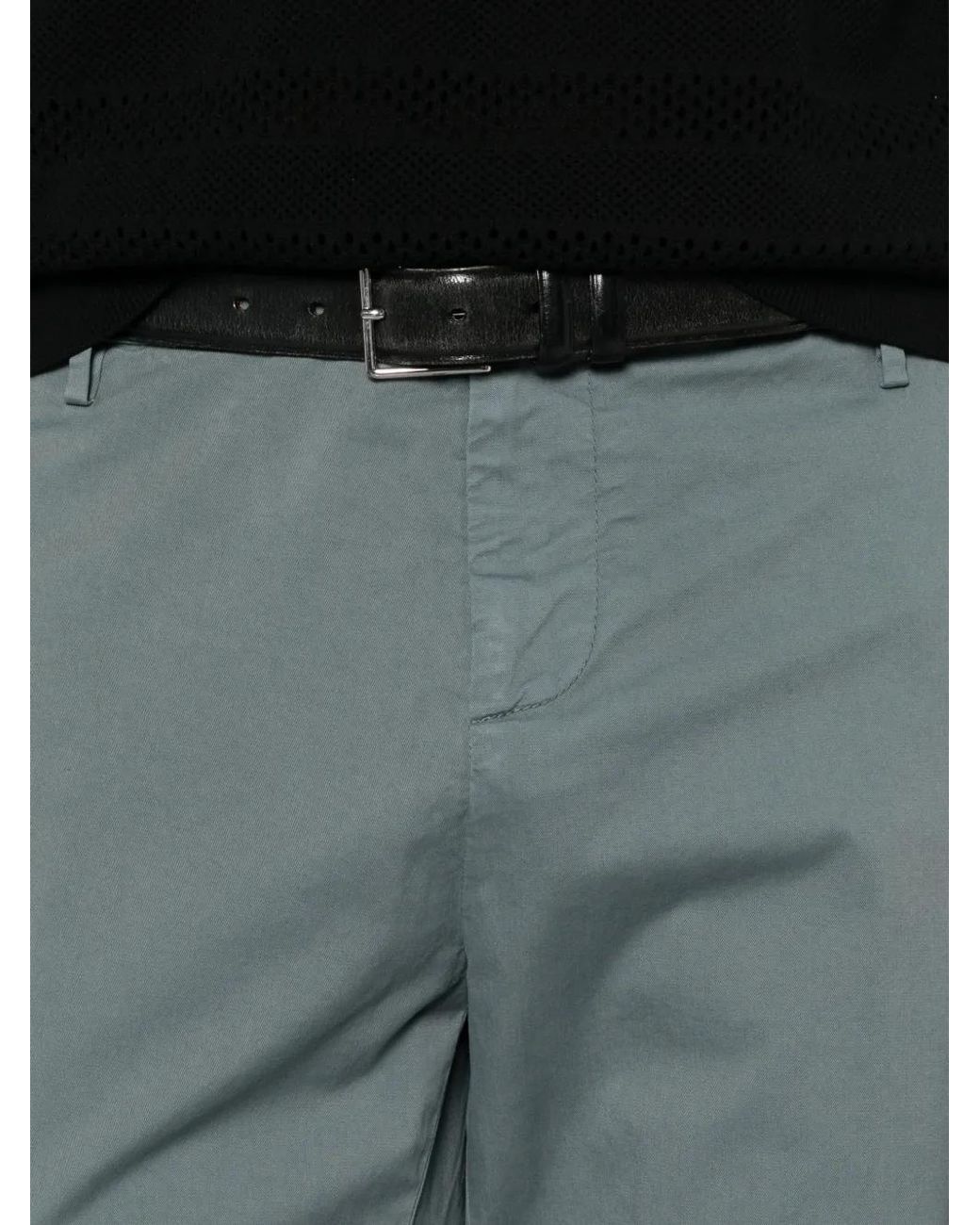 Pantalones Con Tobillos Ajustados Dondup de hombre de color Gray
