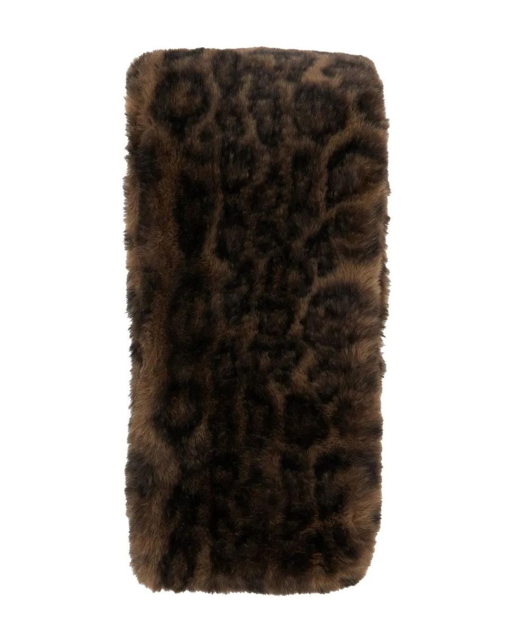 Apparis Black Kai Leopard-Pattern Scarf