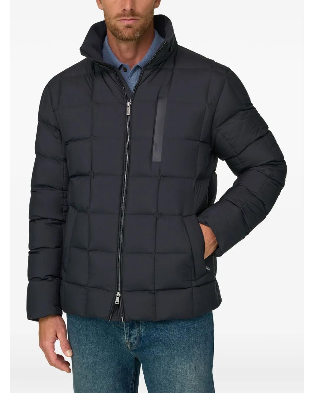 Boggi Black Bomber for men