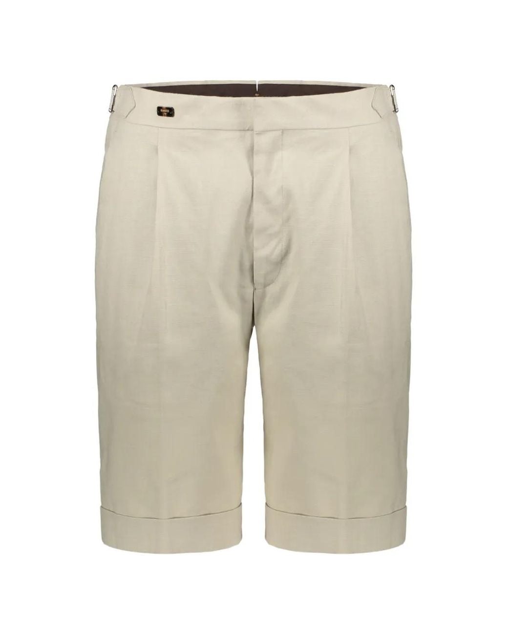 Moorer Natural Manfredi Bermuda Shorts for men