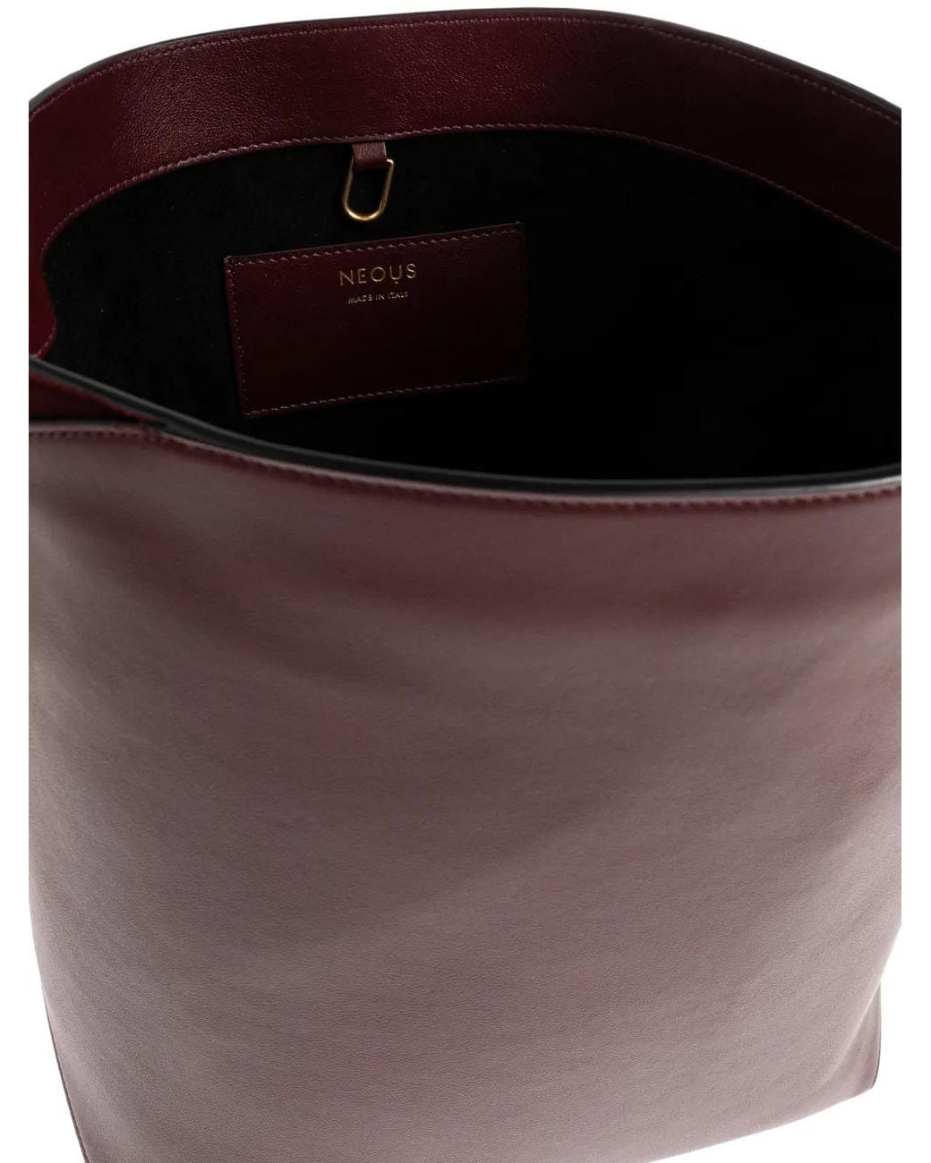Neous Red Sac Cabas En Cuir Suédé Thea